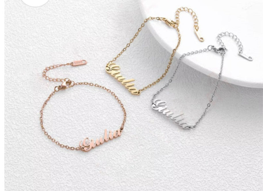 Custom Name Bracelet PREORDER