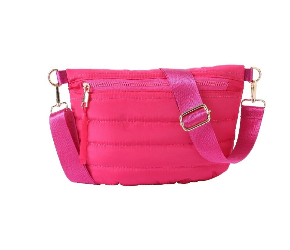 Jolie Puffer Crossbody Bags
