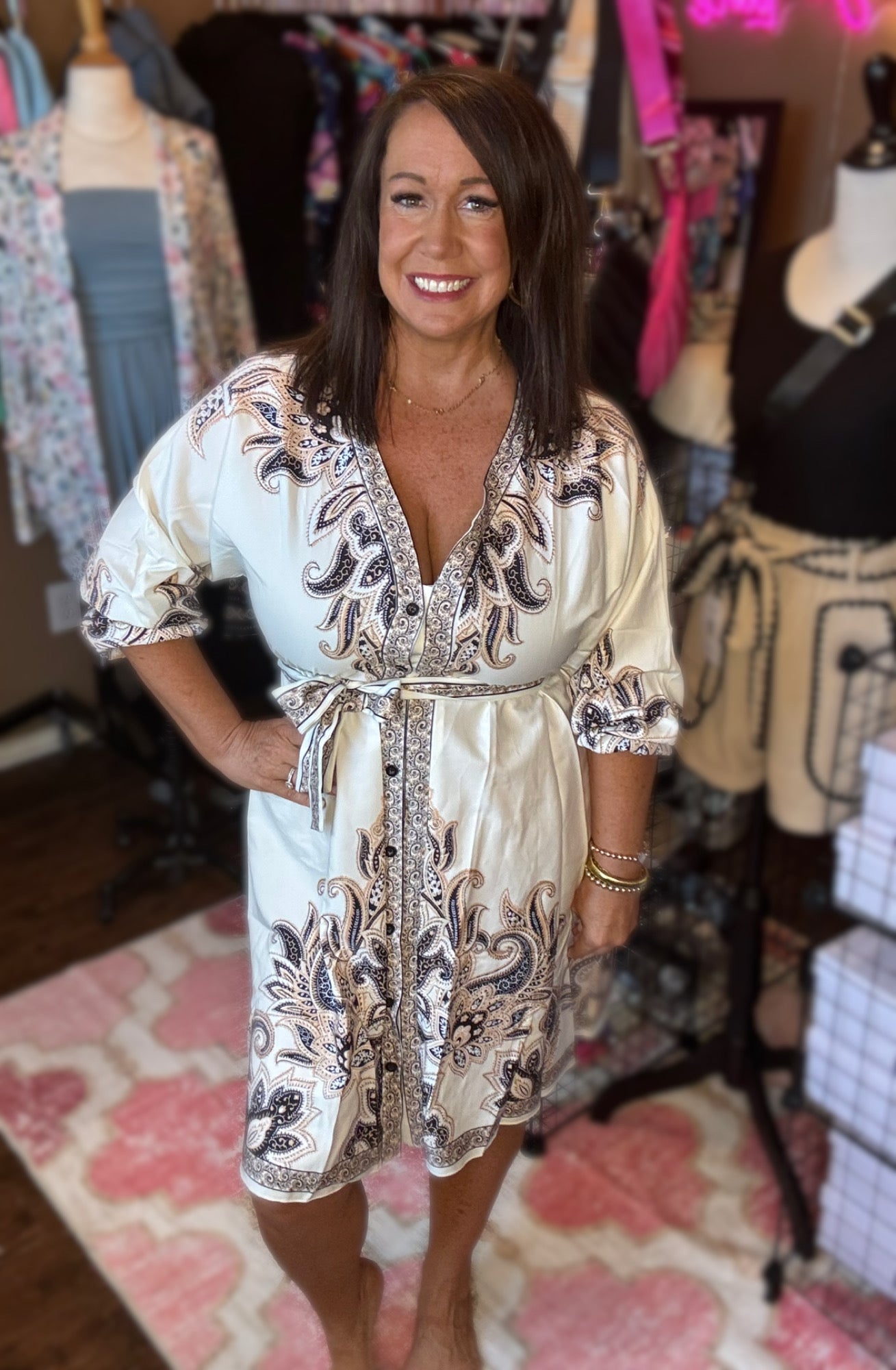 Boho Button Up Dresses