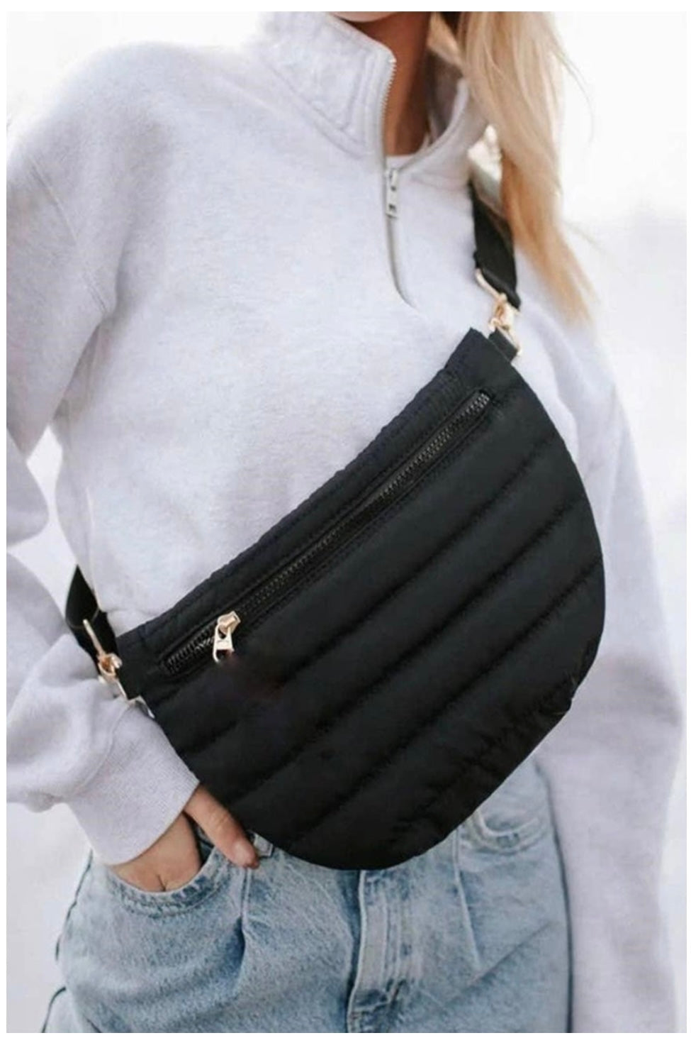 Jolie Puffer Crossbody Bags