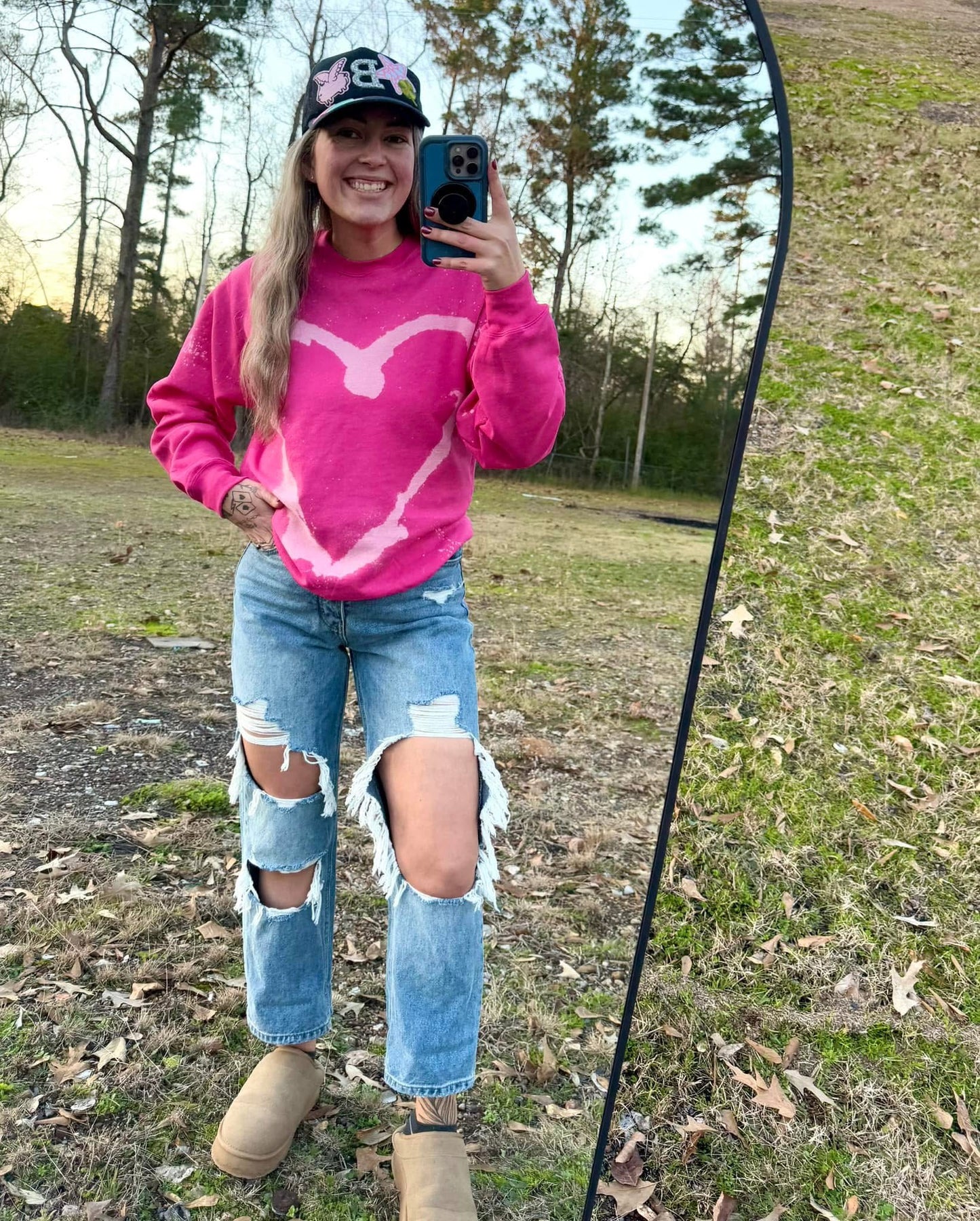 Bleached Heart Sweatshirts