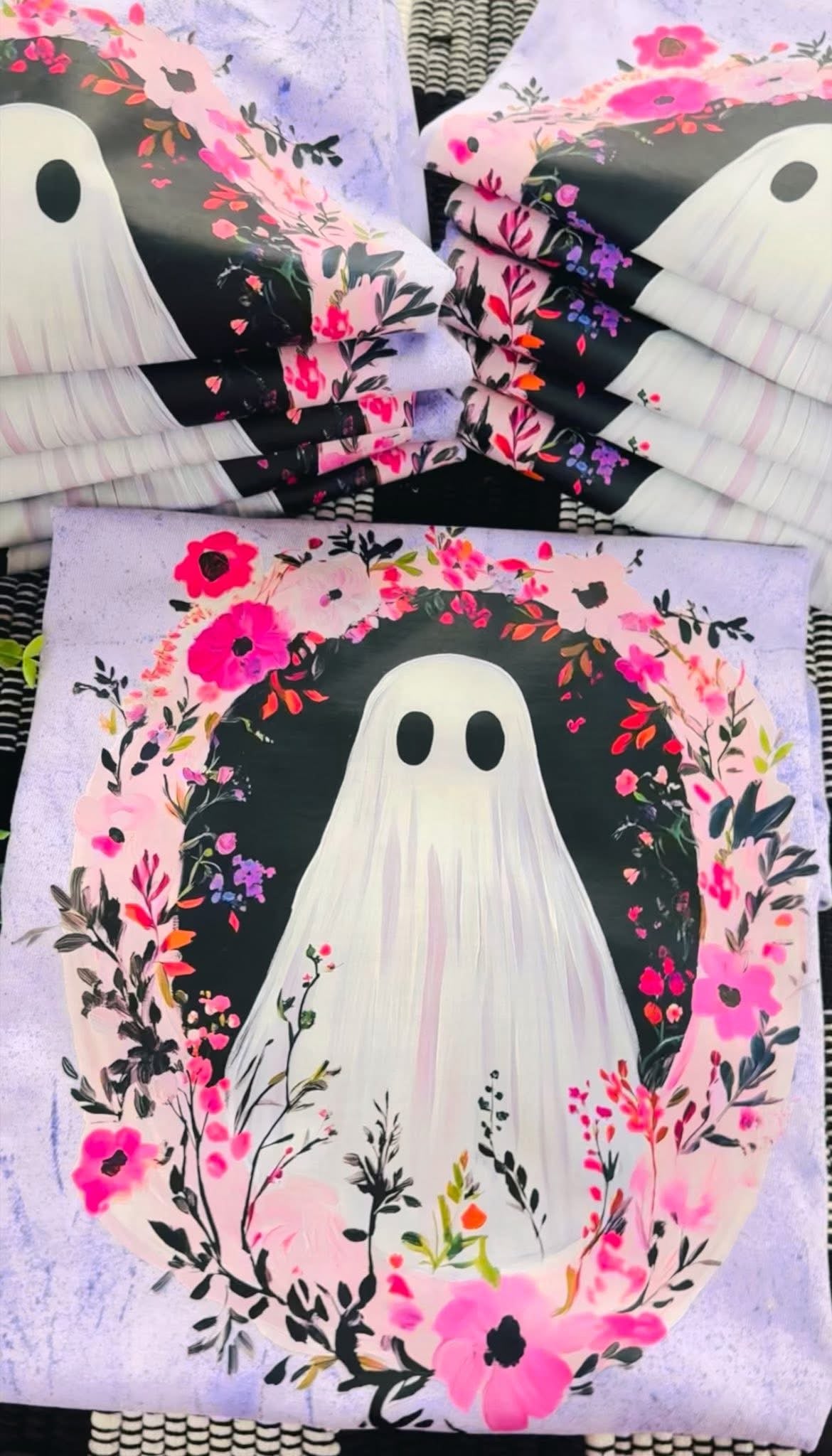 Floral Ghost Tee