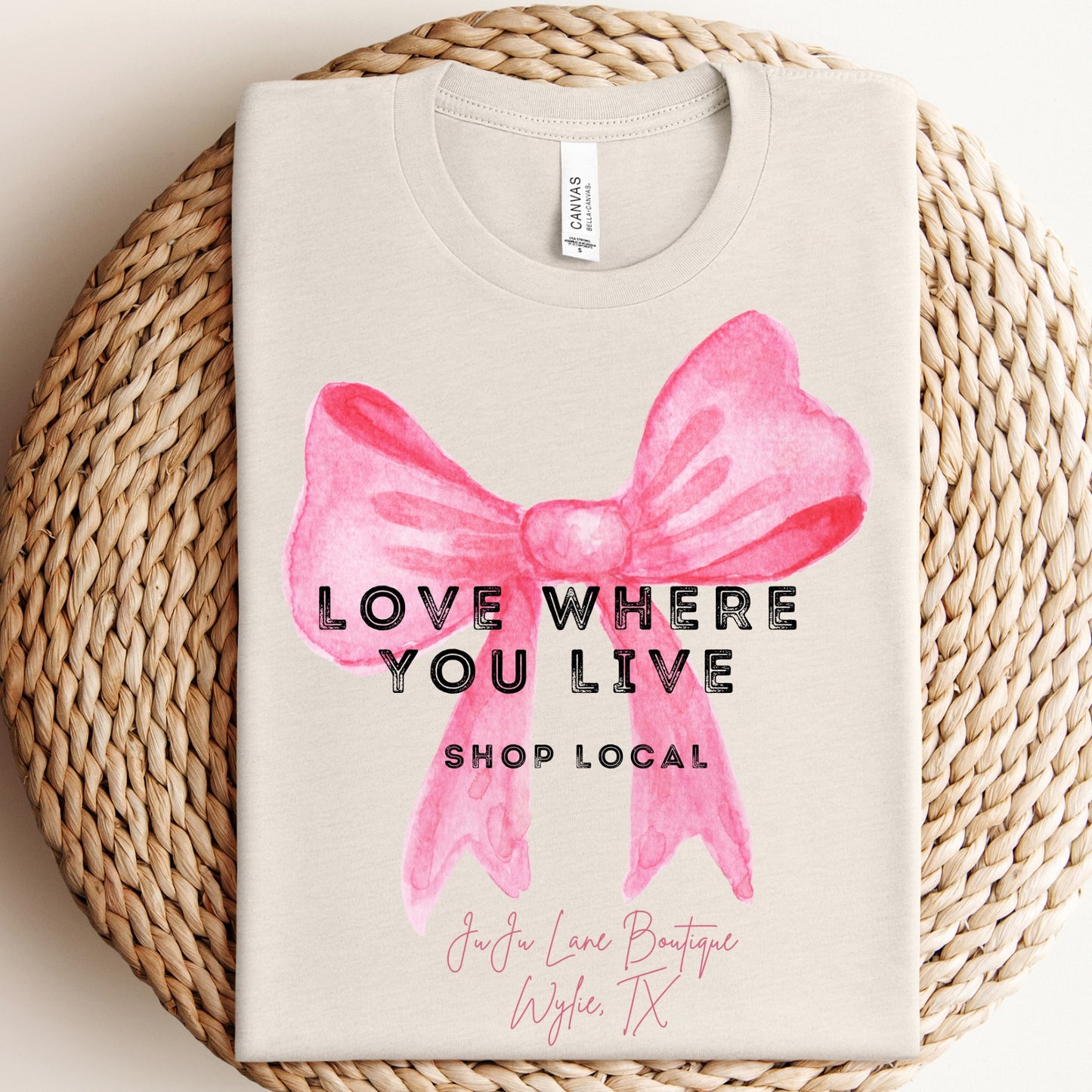 Love Where You Live Tee - JuJu Lane Boutique Wylie TX PREORDER