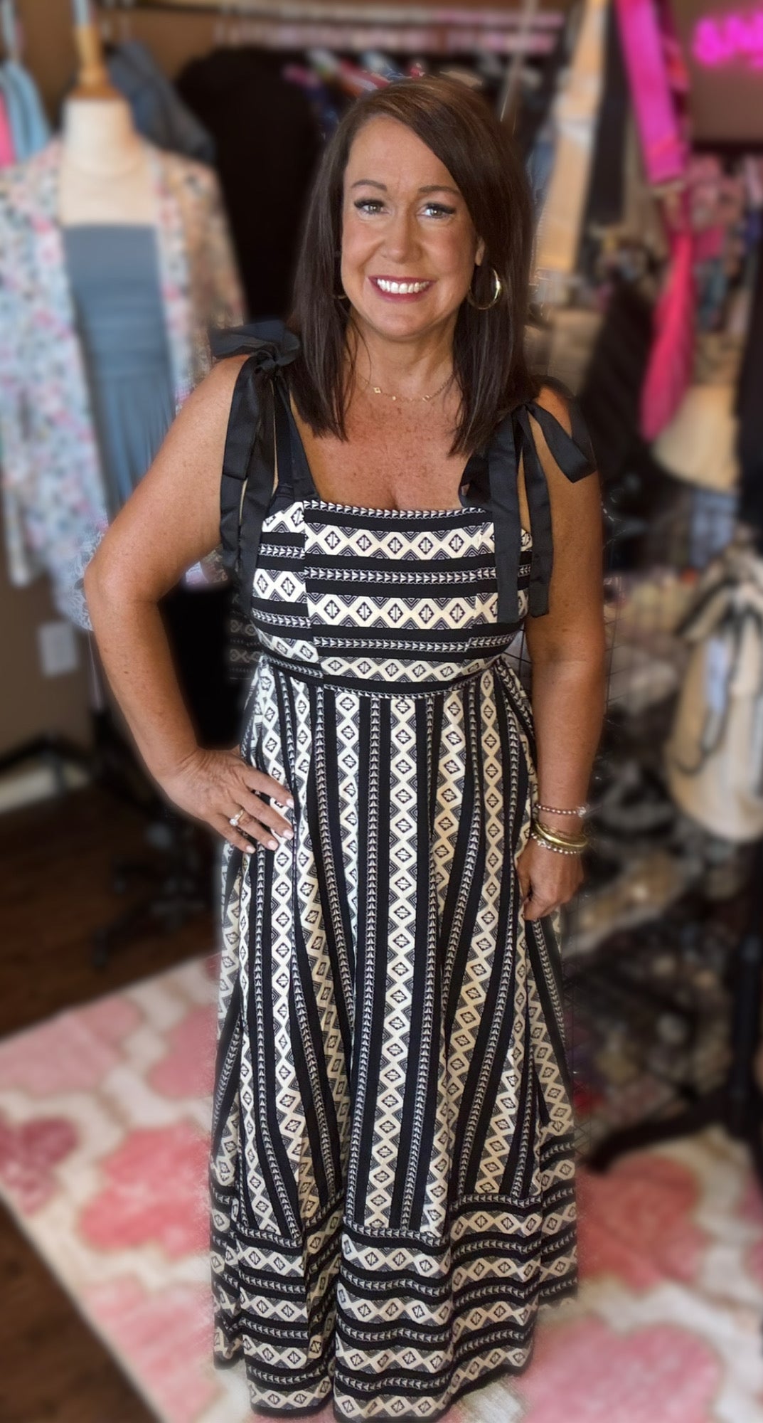 Aztec Maxi Dress