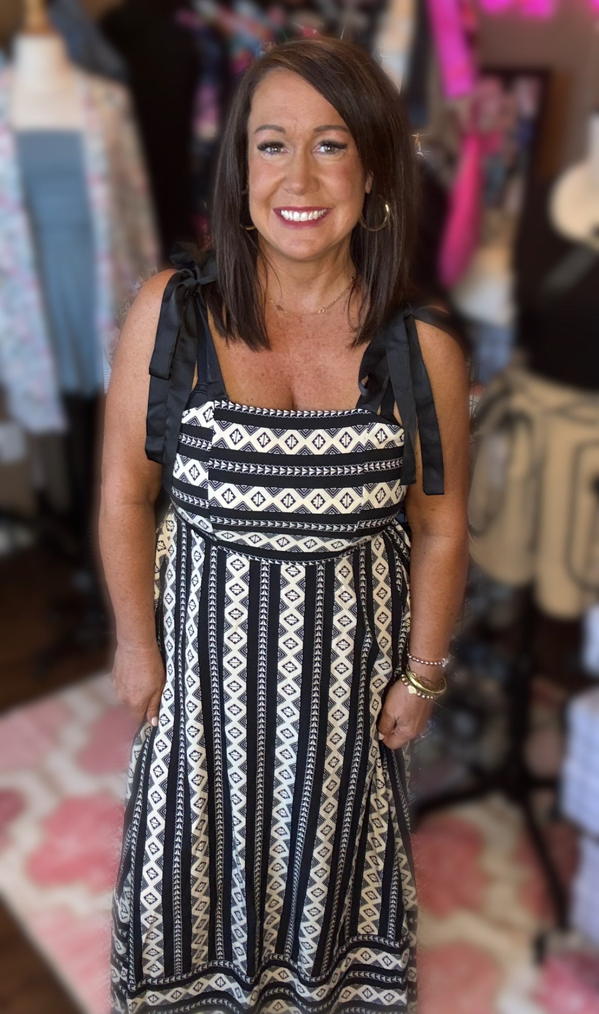 Aztec Maxi Dress