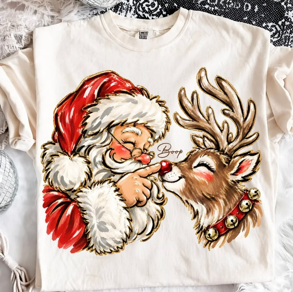 Santa Boop Tees & Sweatshirts - Adult & Kids