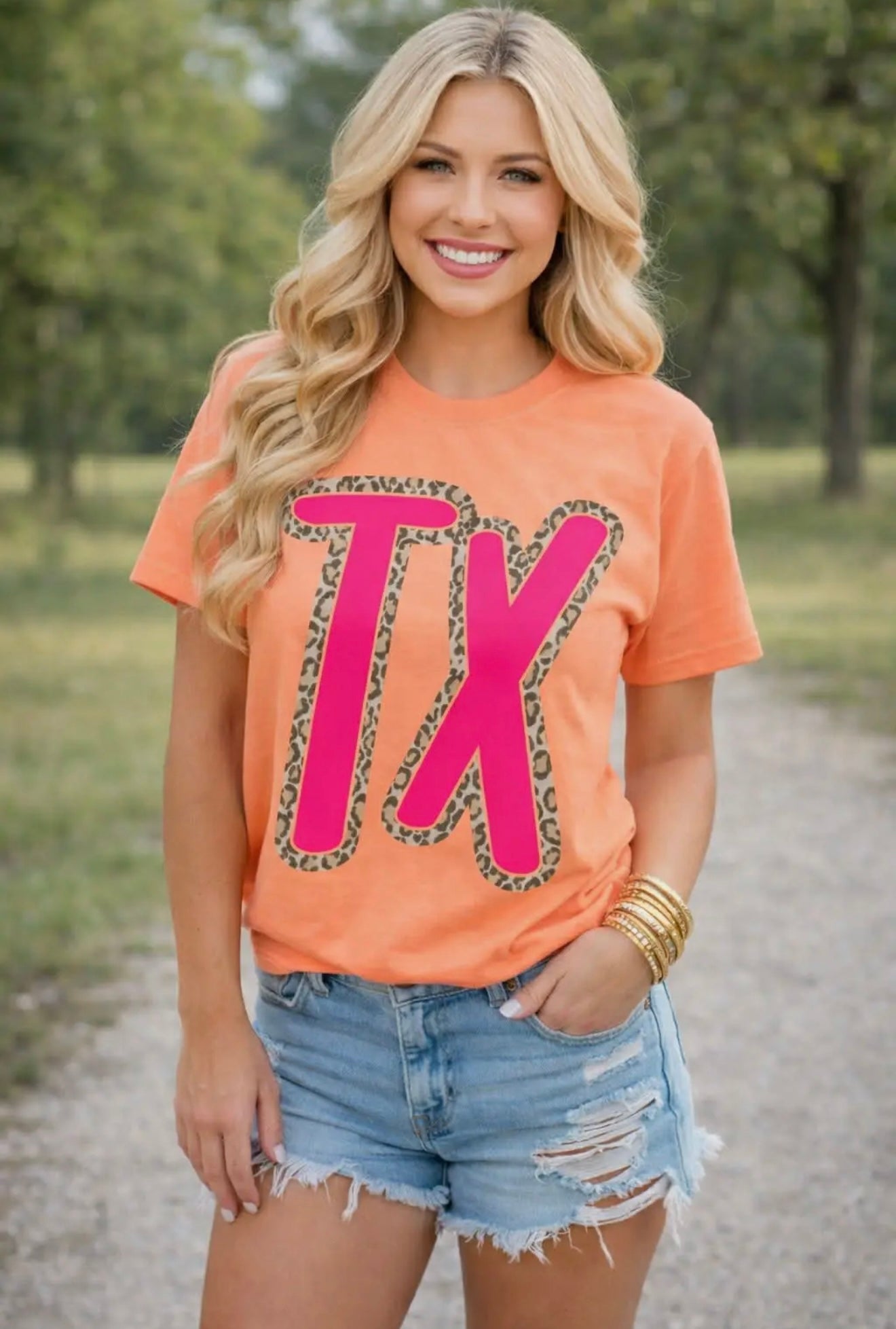 Leopard TX Tee