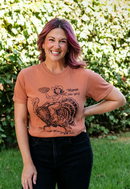 Yipee Pie-Yay Thanksgiving Tee Preorder