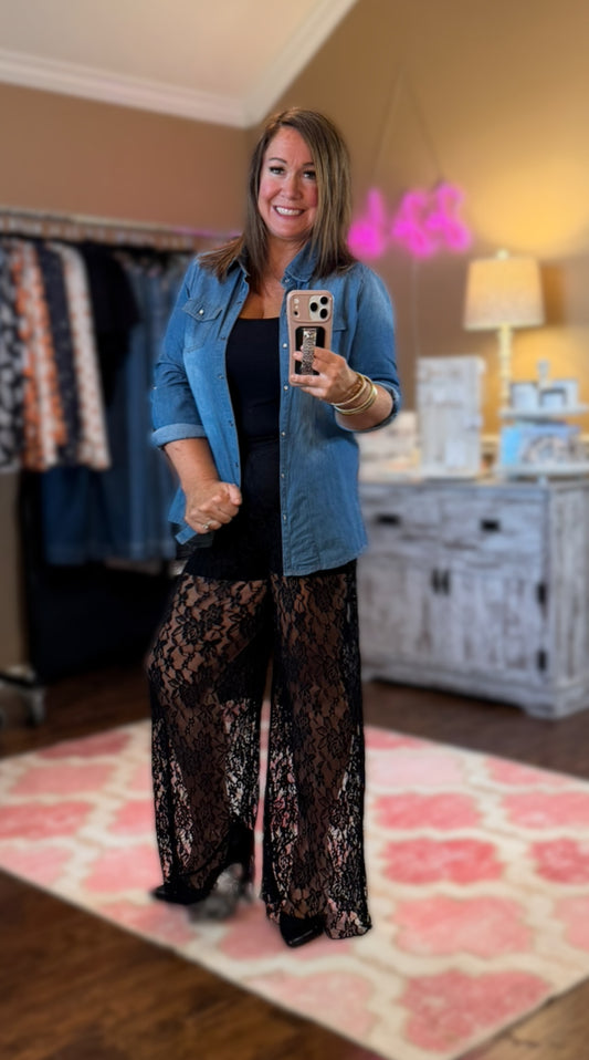 Enchanted Evening Lace Pants