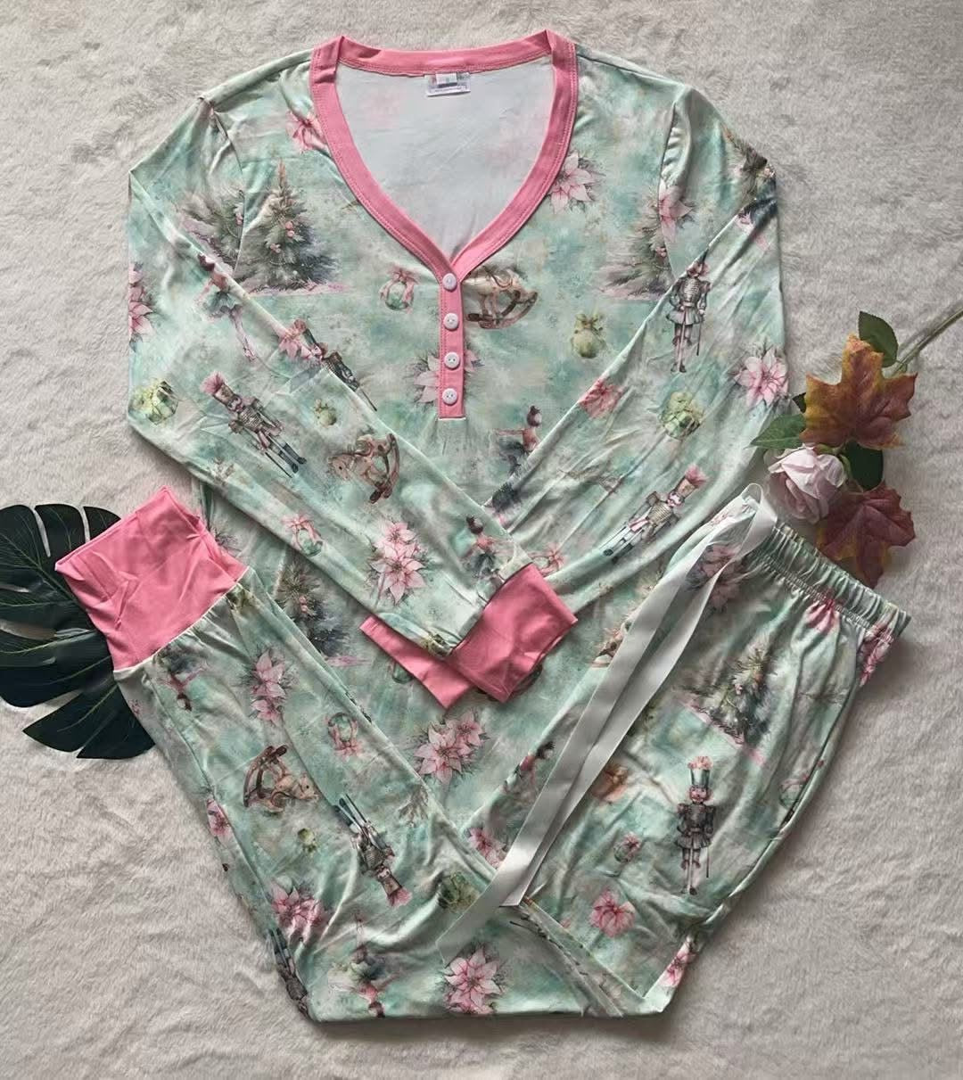 Christmas PJ Preorder - Vintage Nutcracker