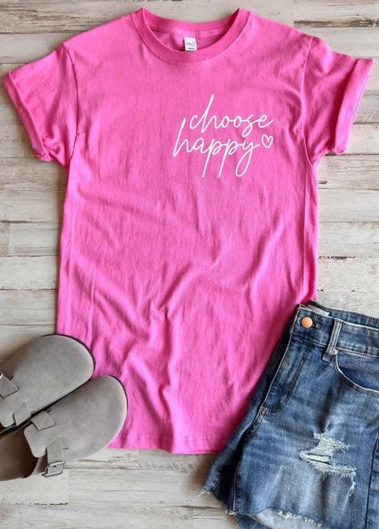 Choose Happy Tee Preorder