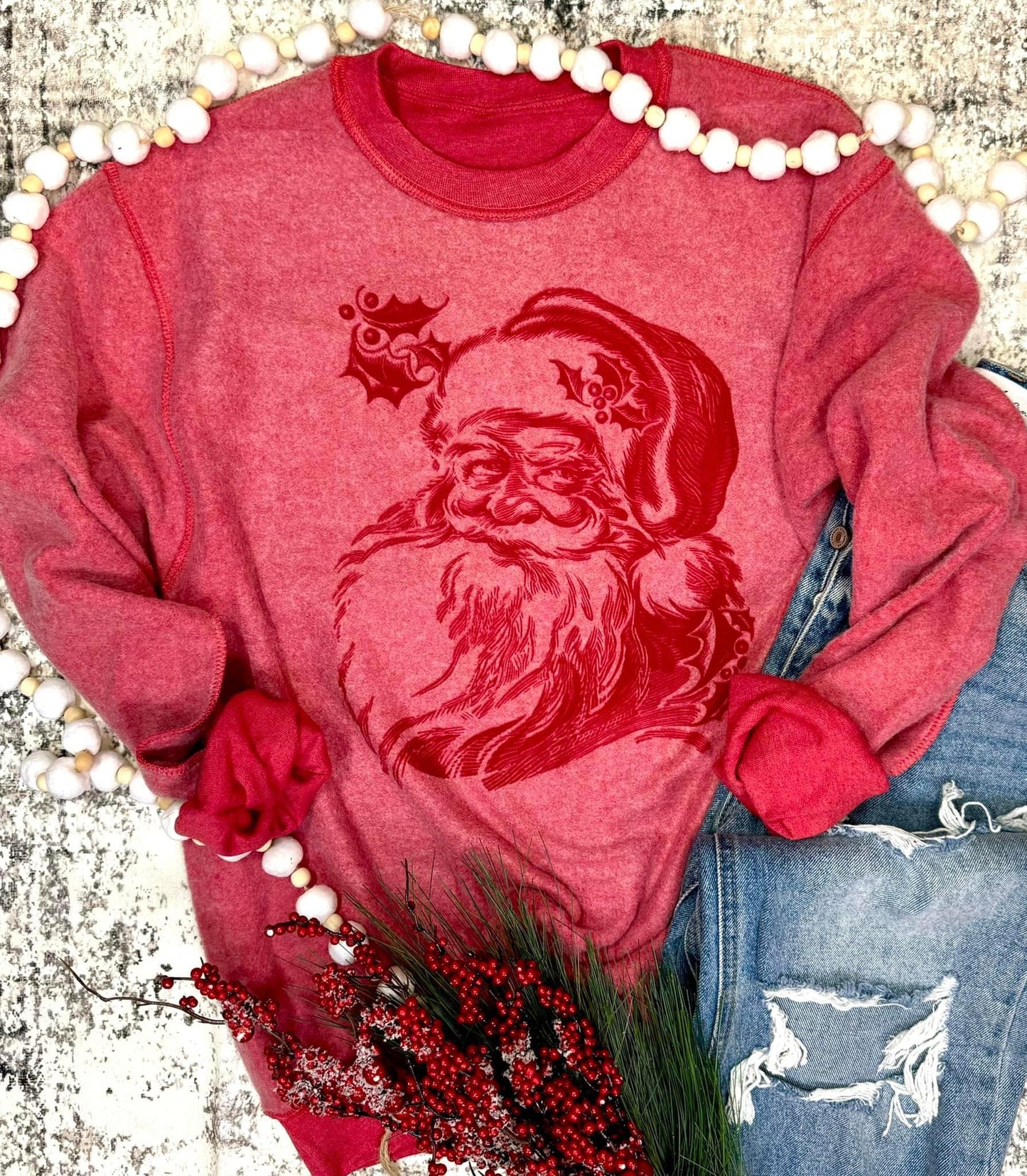 Vintage Inside Out Christmas Sweatshirt