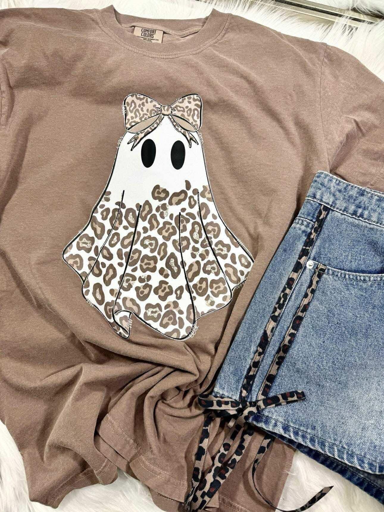 Leopard Ghost Tee