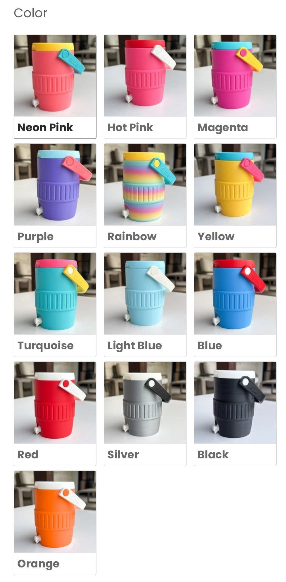 Retro Jug Cooler Can Holders