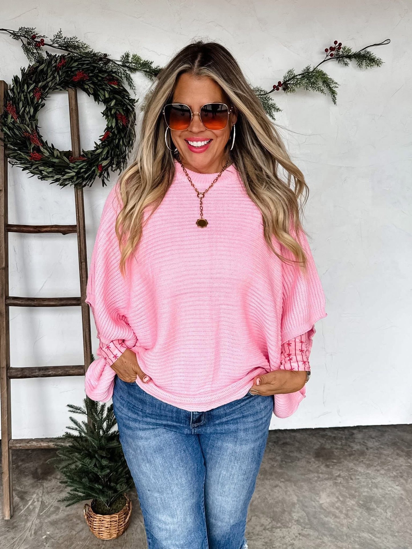 Meg Pullover Sweater Poncho