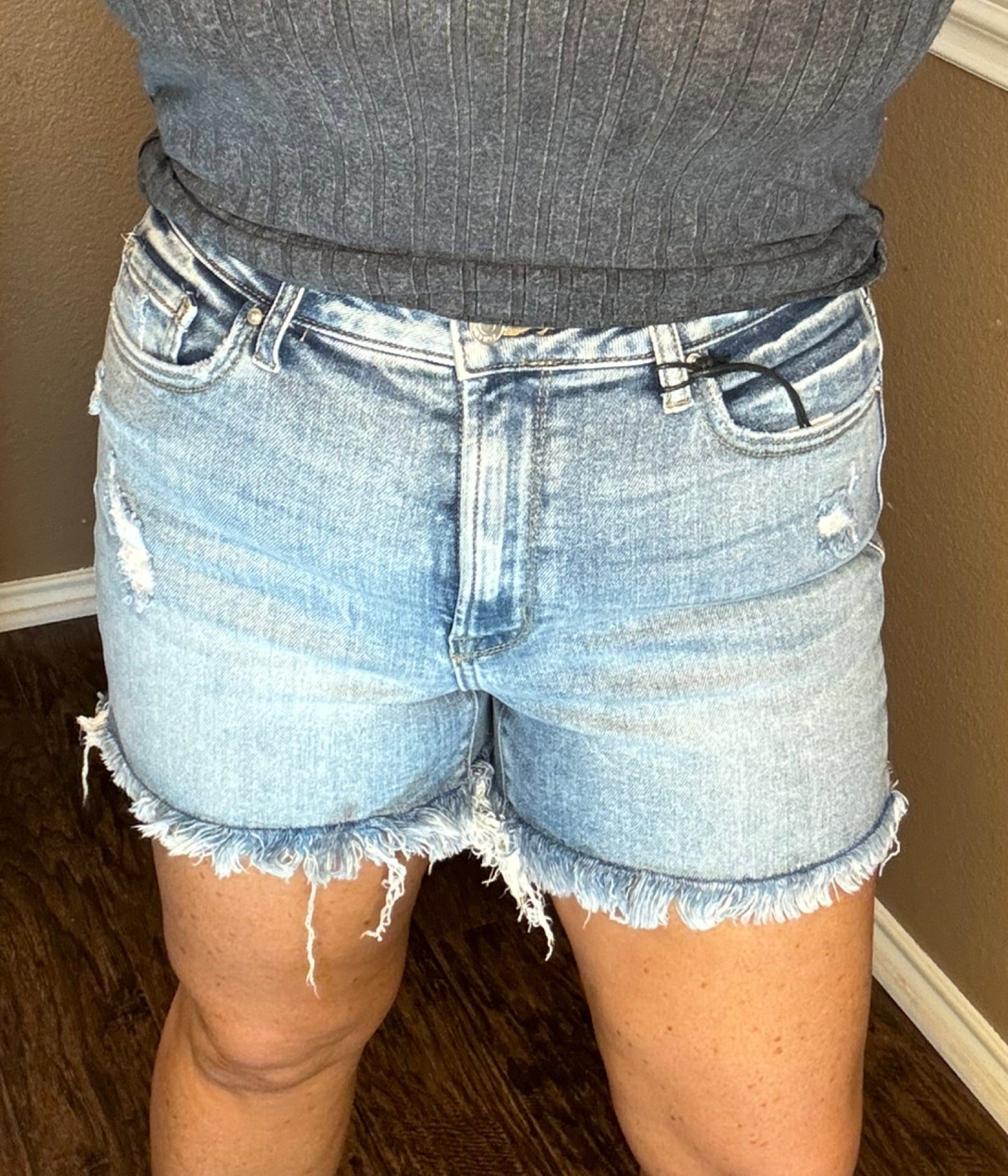 Zenana Denim Shorts