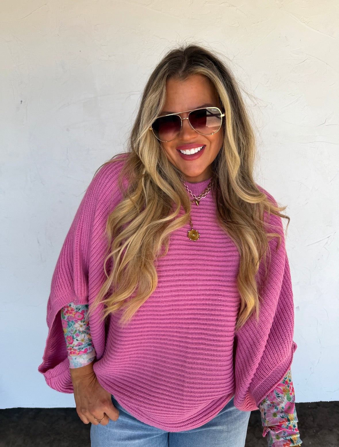 Spring Meg Poncho Pullovers