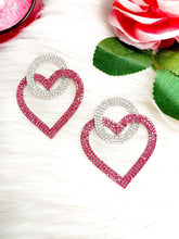 Load image into Gallery viewer, Hope Heart Earrings