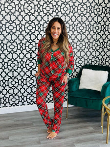 Red Plaid PJ’s * PREORDER*