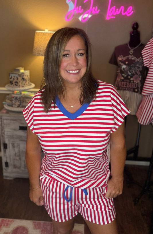 Patriotic Shorts Set