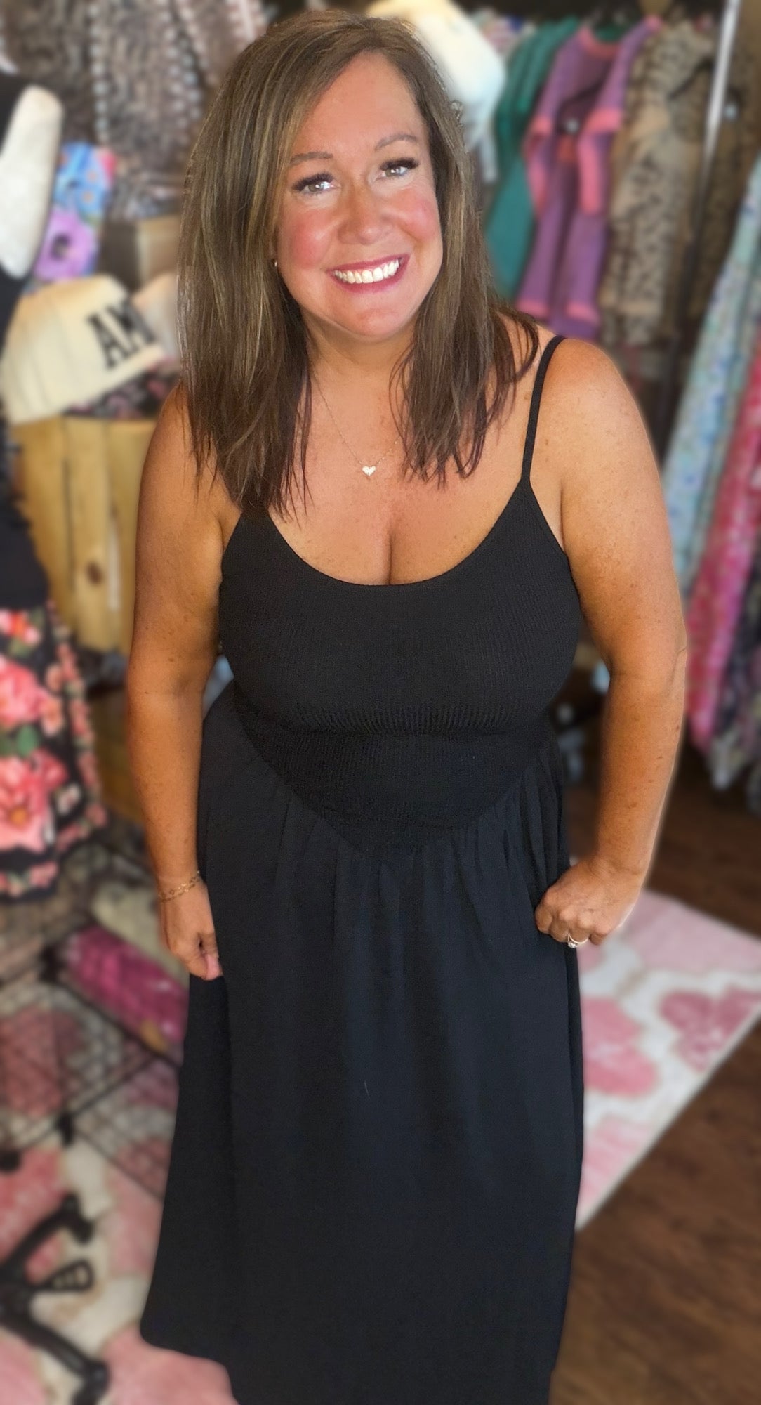 Drop Waist Maxi Dress