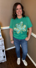 Load image into Gallery viewer, Watercolor Shamrock Tee
