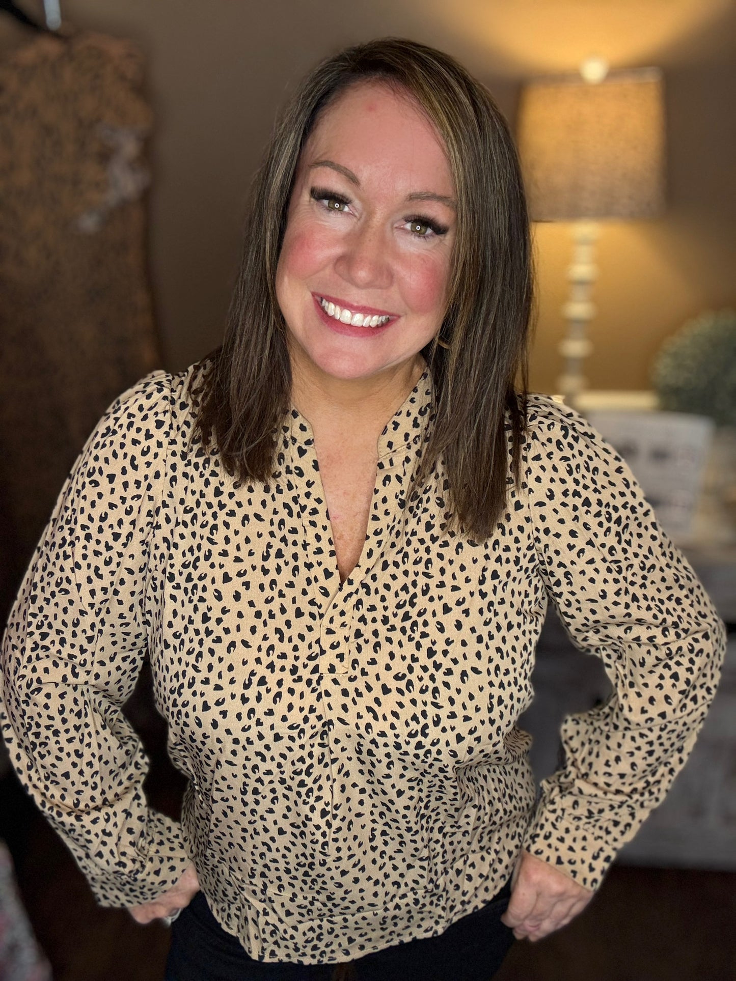 Versatile Leopard Top