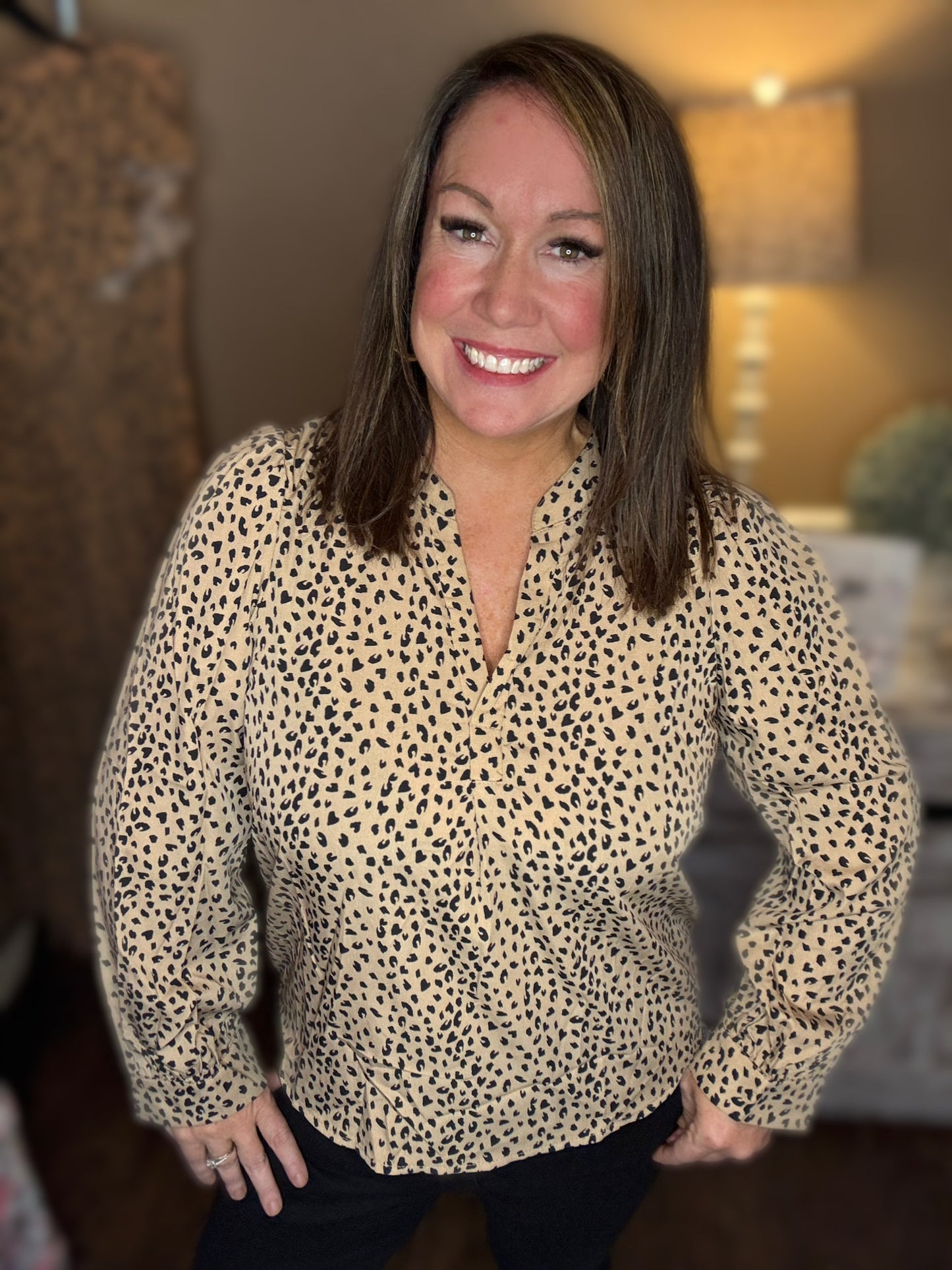 Versatile Leopard Top