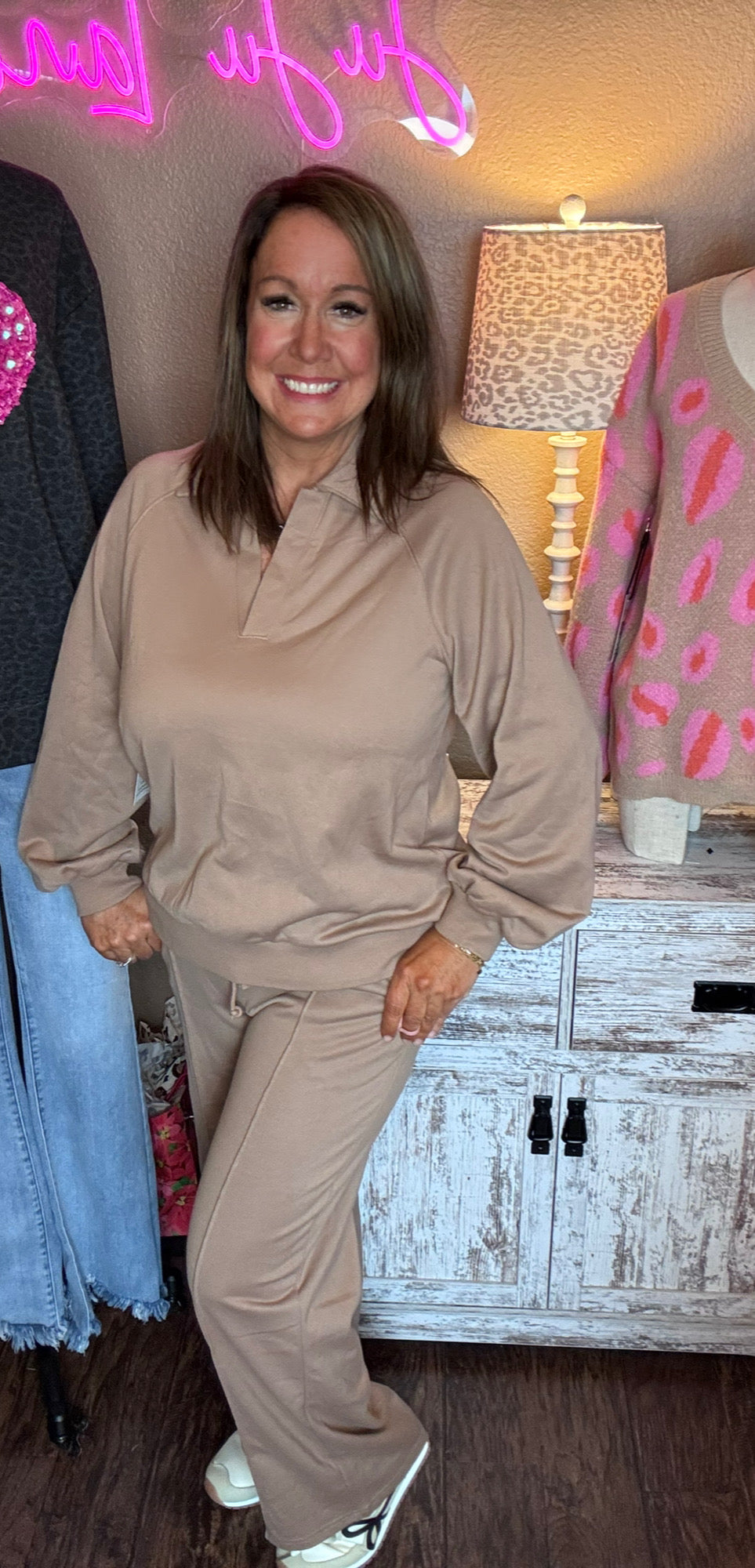Pullover Sweatsuit Set