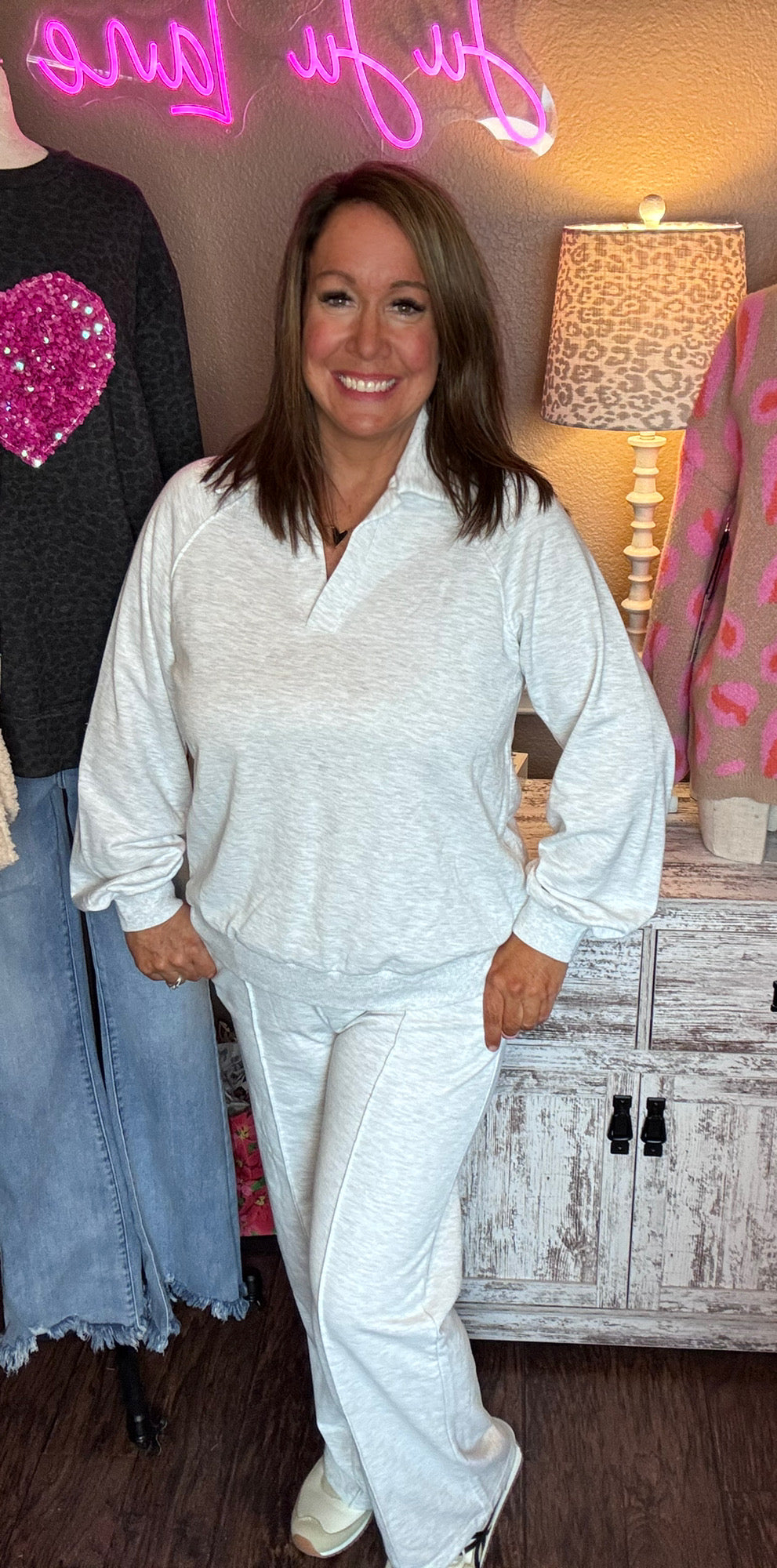 Pullover Sweatsuit Set