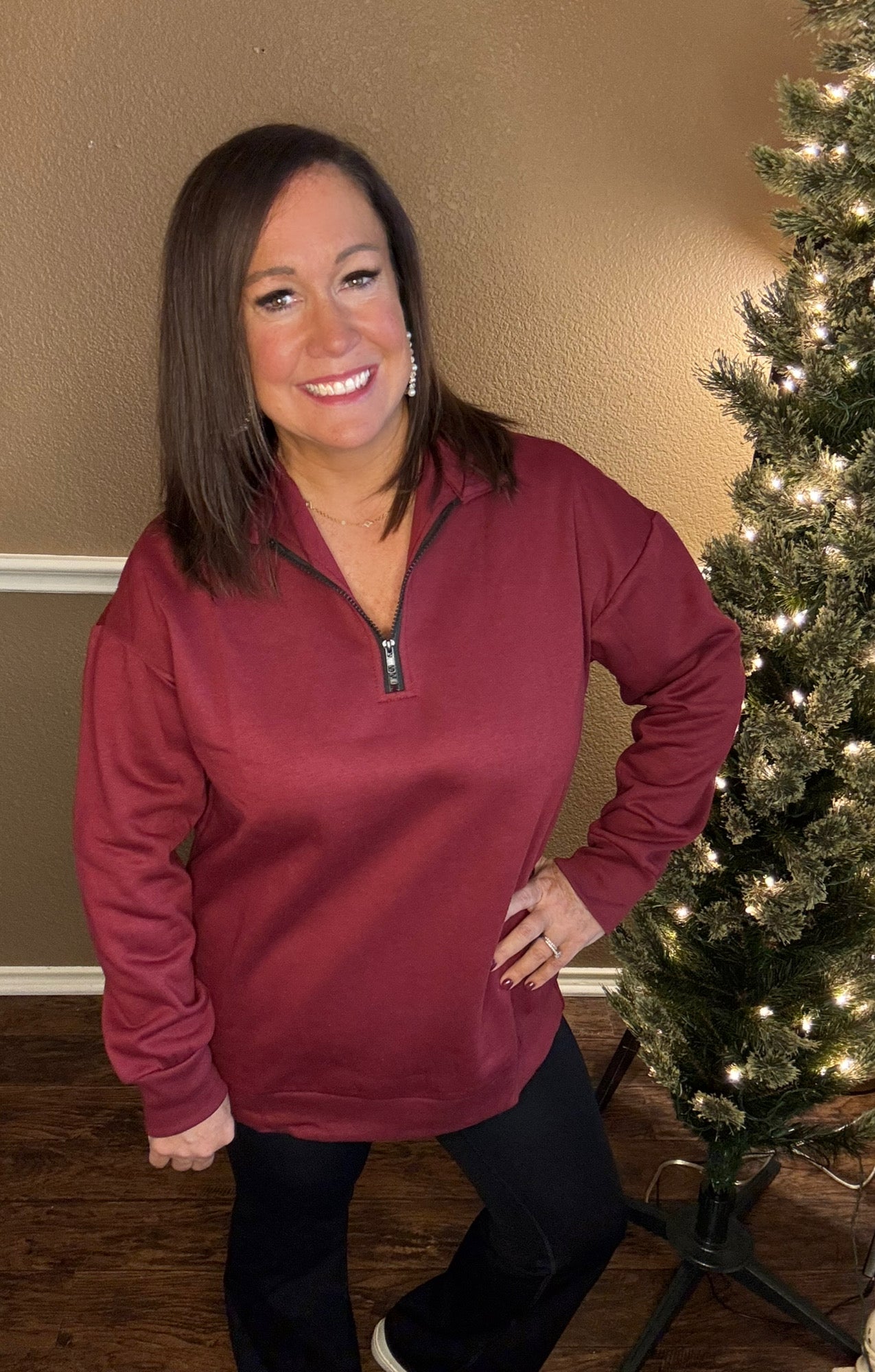 Half Zip Pullovers