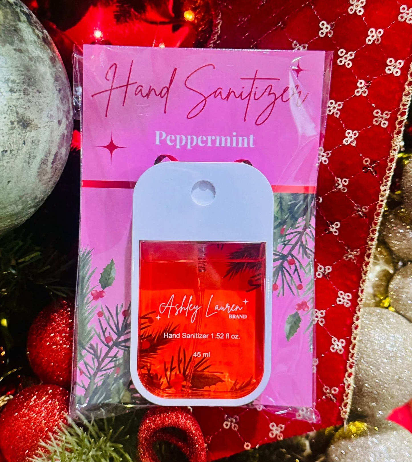 Festive Hand Sanitizer Spray