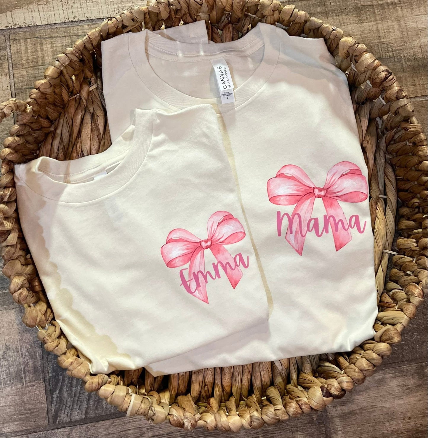 Custom Bow Tees Preorder