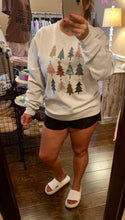 Load image into Gallery viewer, Christmas Trees Sweatshirt