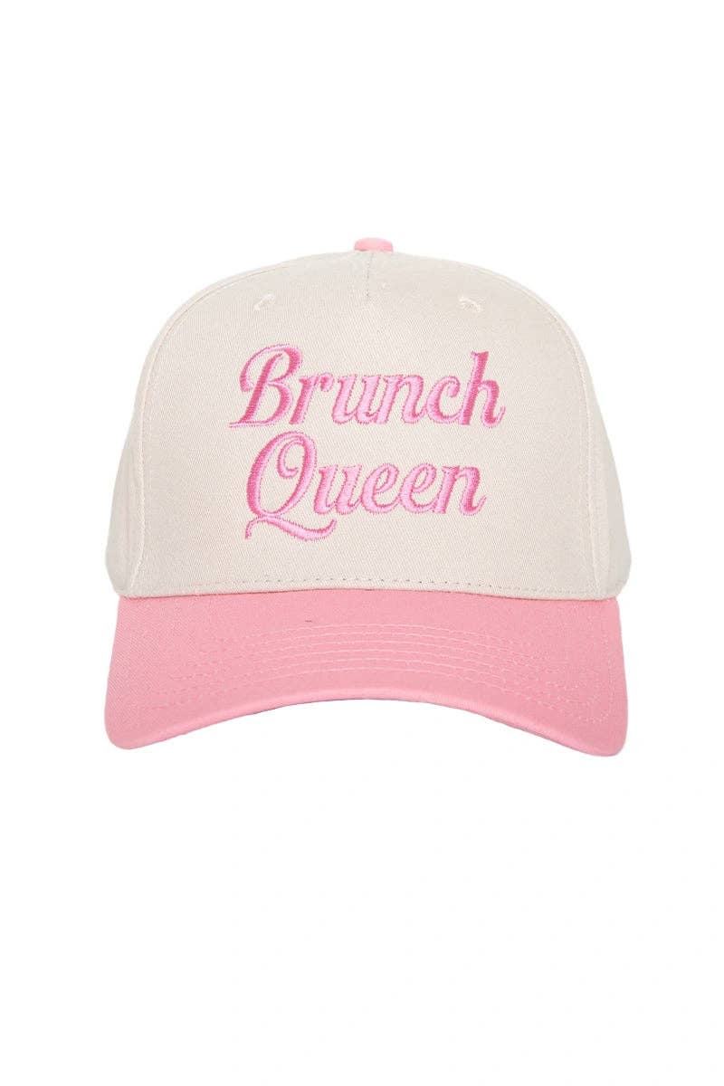 Brunch Queen Vintage Trucker Hats for Women