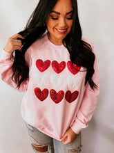 Load image into Gallery viewer, Sequin Hearts Tee