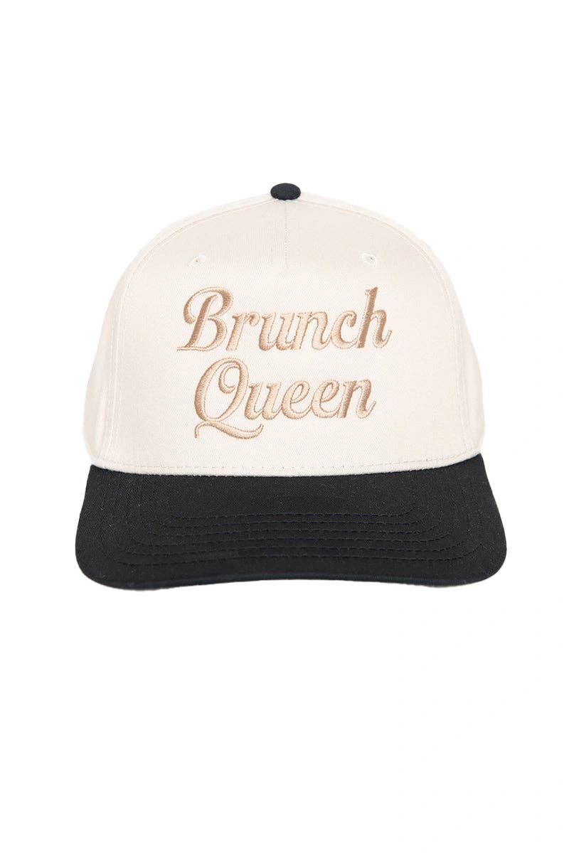 Brunch Queen Vintage Trucker Hats for Women