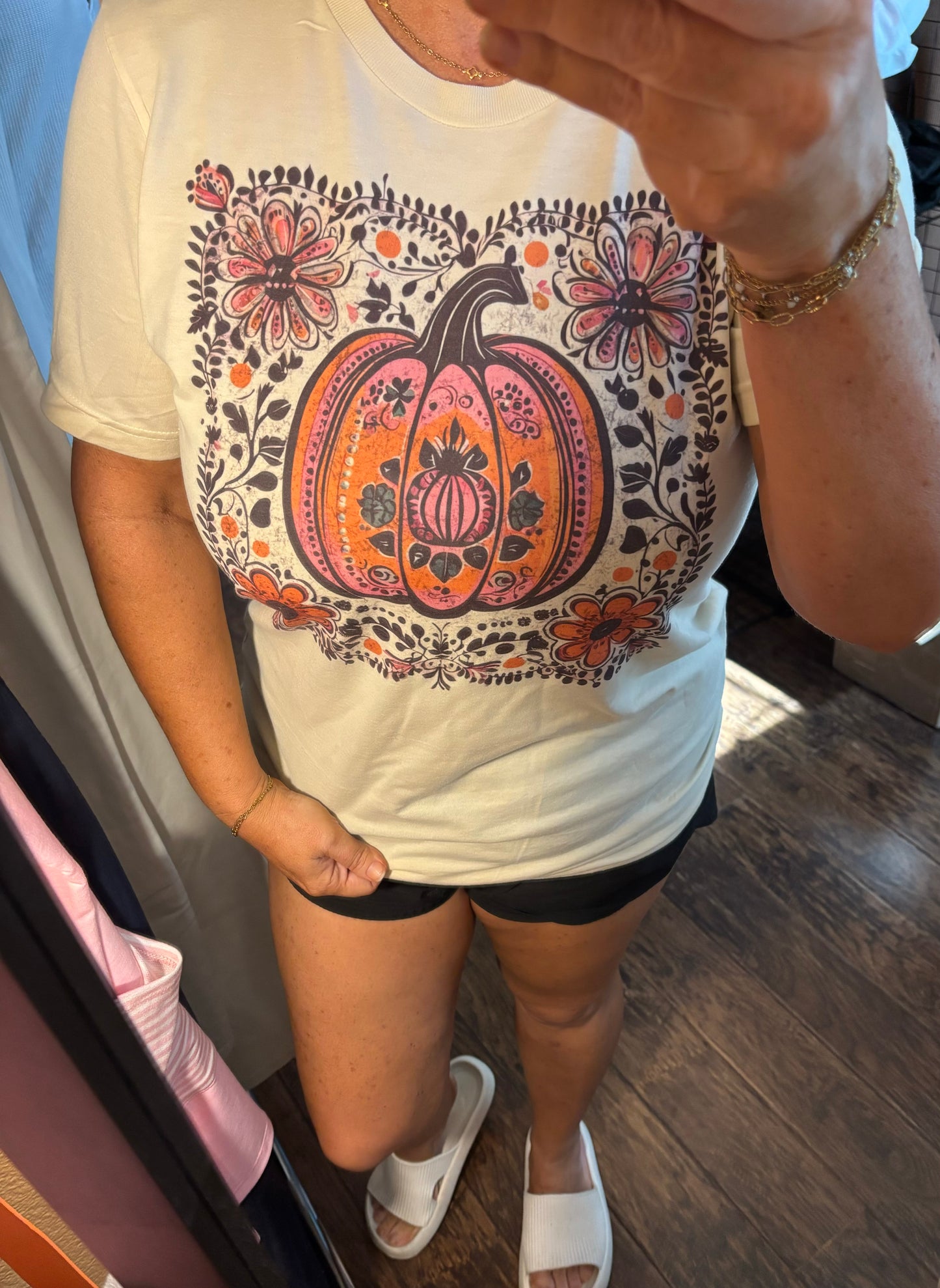 Boho Pumpkin Tee