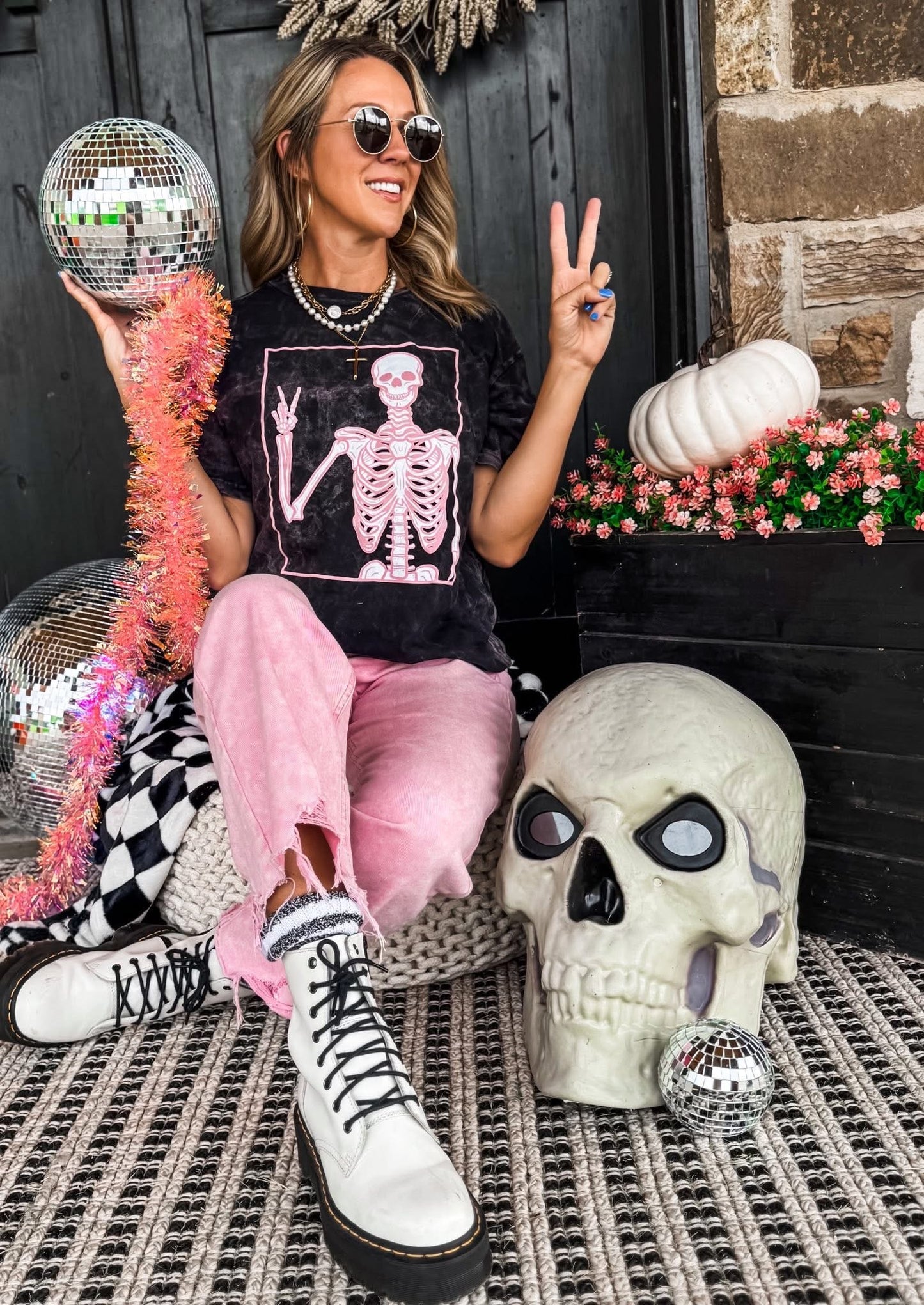 Sassy Skeleton Tee