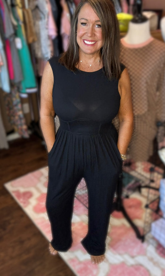 Ruched Jumpsuit