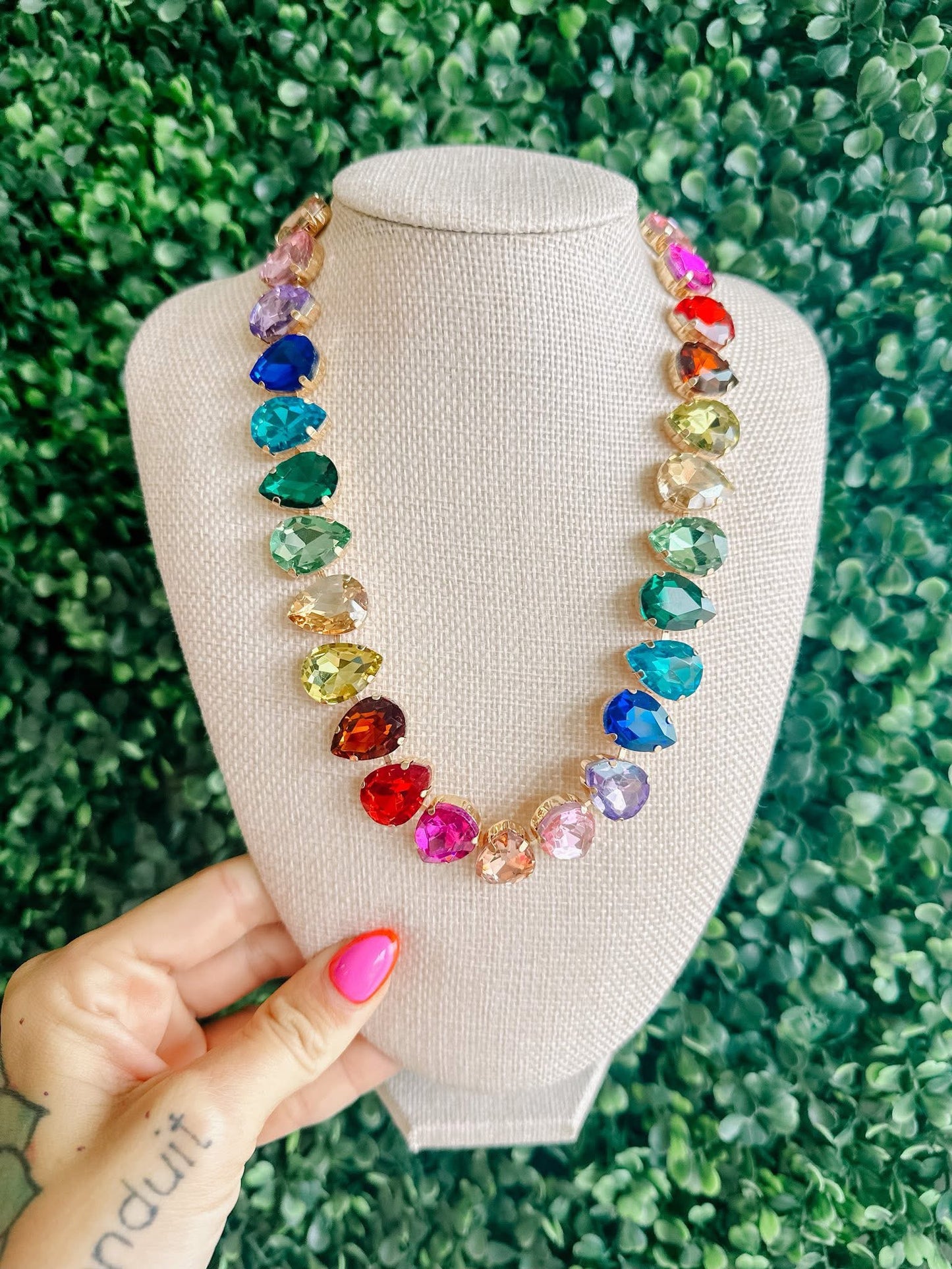 Multi Jewel Necklace