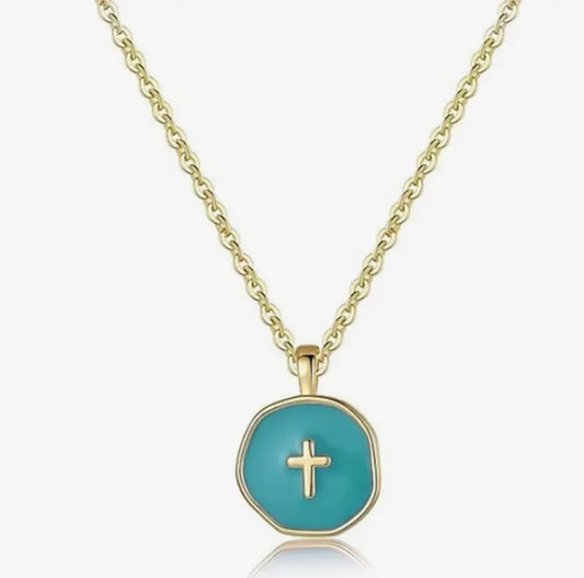 Tiny Cross Necklace