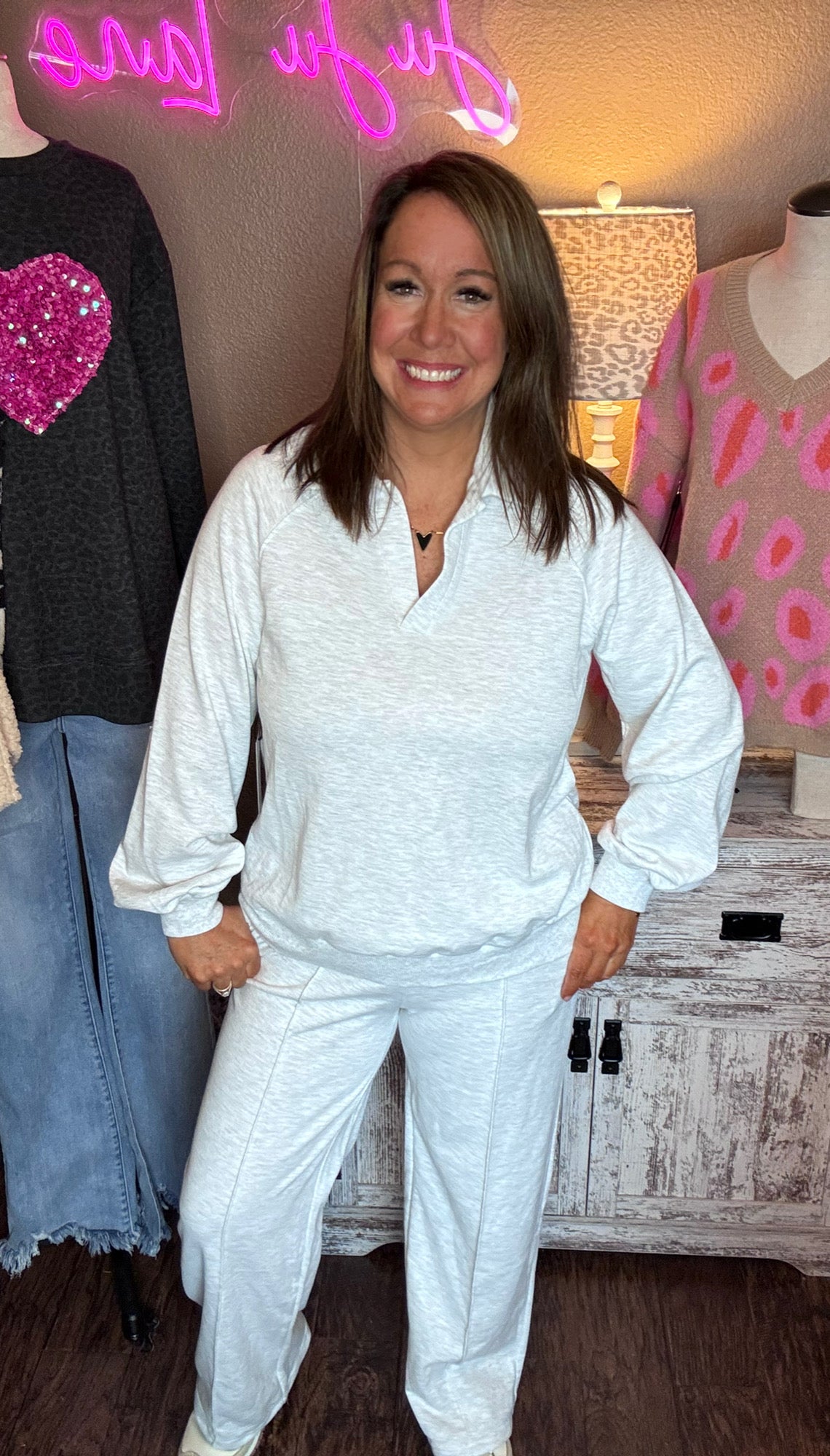 Pullover Sweatsuit Set