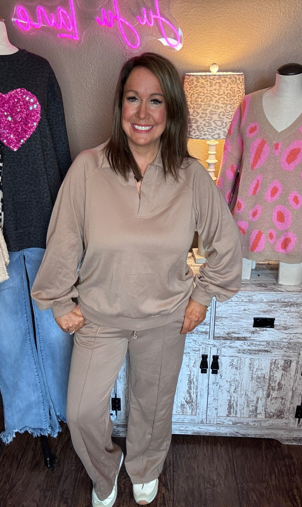 Pullover Sweatsuit Set