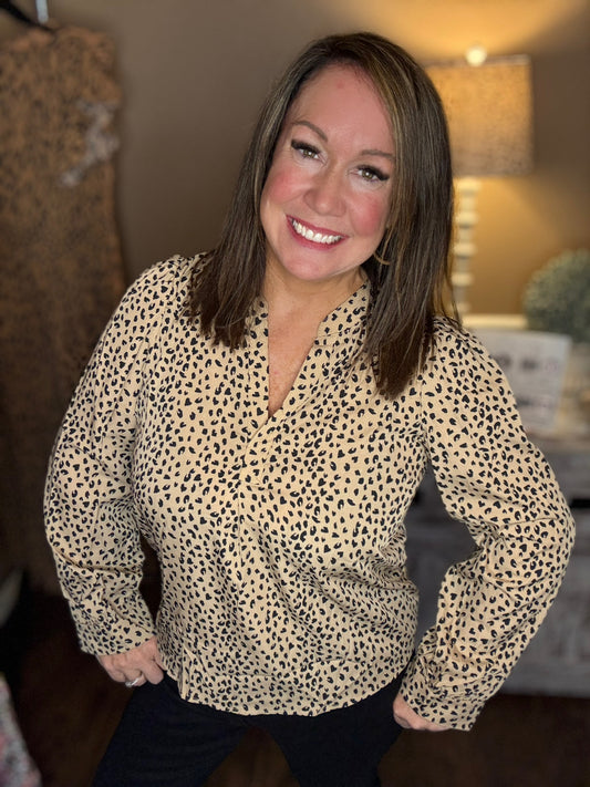 Versatile Leopard Top