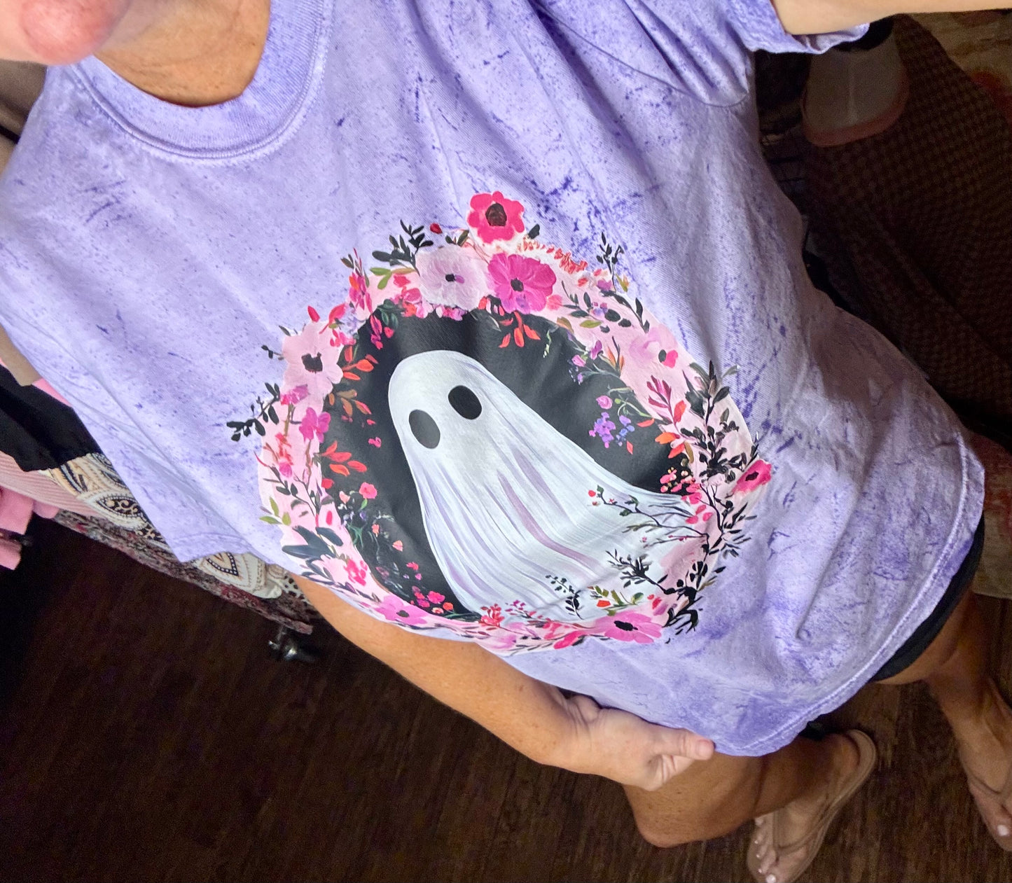 Floral Ghost Tee