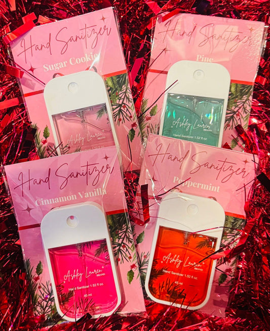 Festive Hand Sanitizer Spray