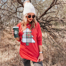 Load image into Gallery viewer, Plaid Tree Tee