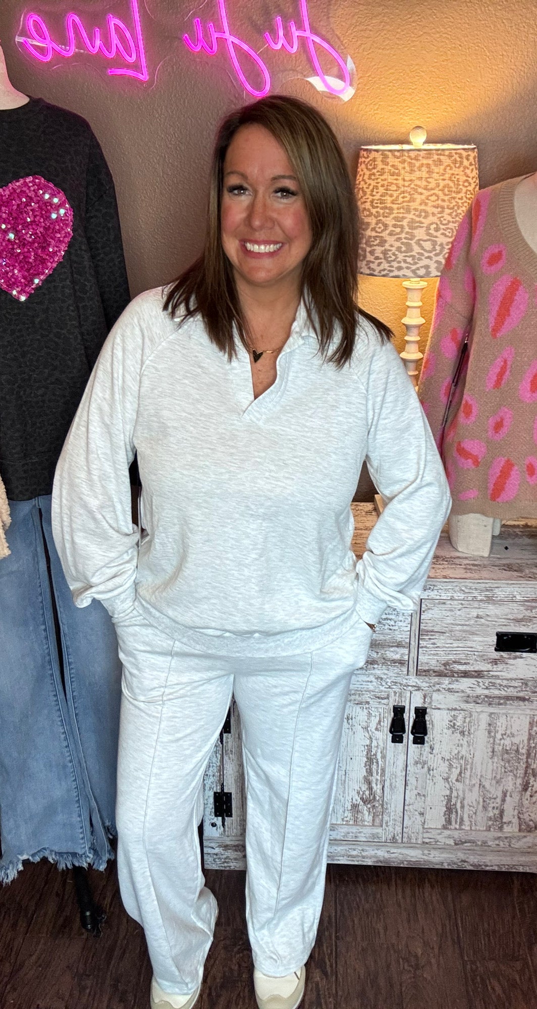 Pullover Sweatsuit Set