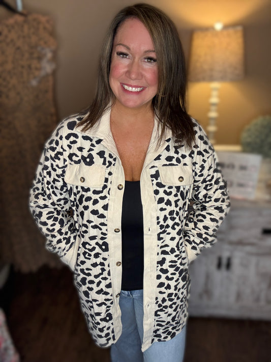 Leopard Shacket
